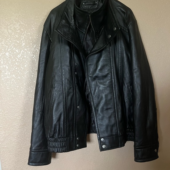 M Julian Other - MEN Leather JACKET